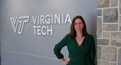 Pictured is Katie Polidoro, Title IX Coordinator for Virginia Tech.